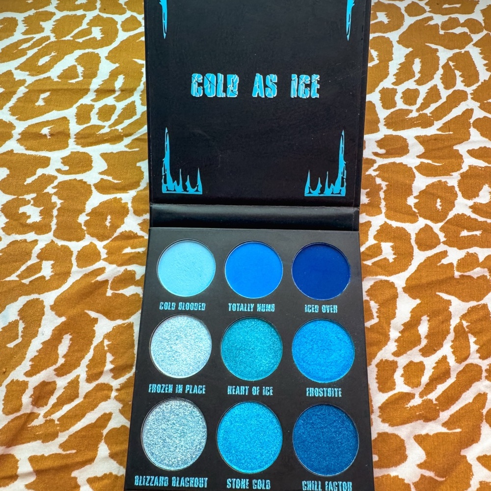SOLD bh Cosmetics Cold As Ice Eyeshadow Palette